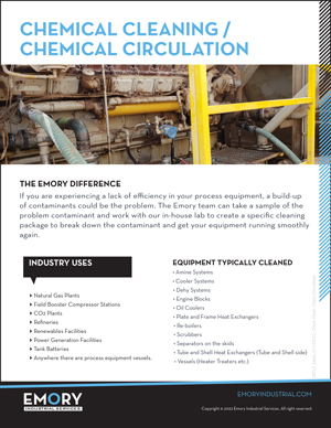 Chemical Cleaning and Circulation