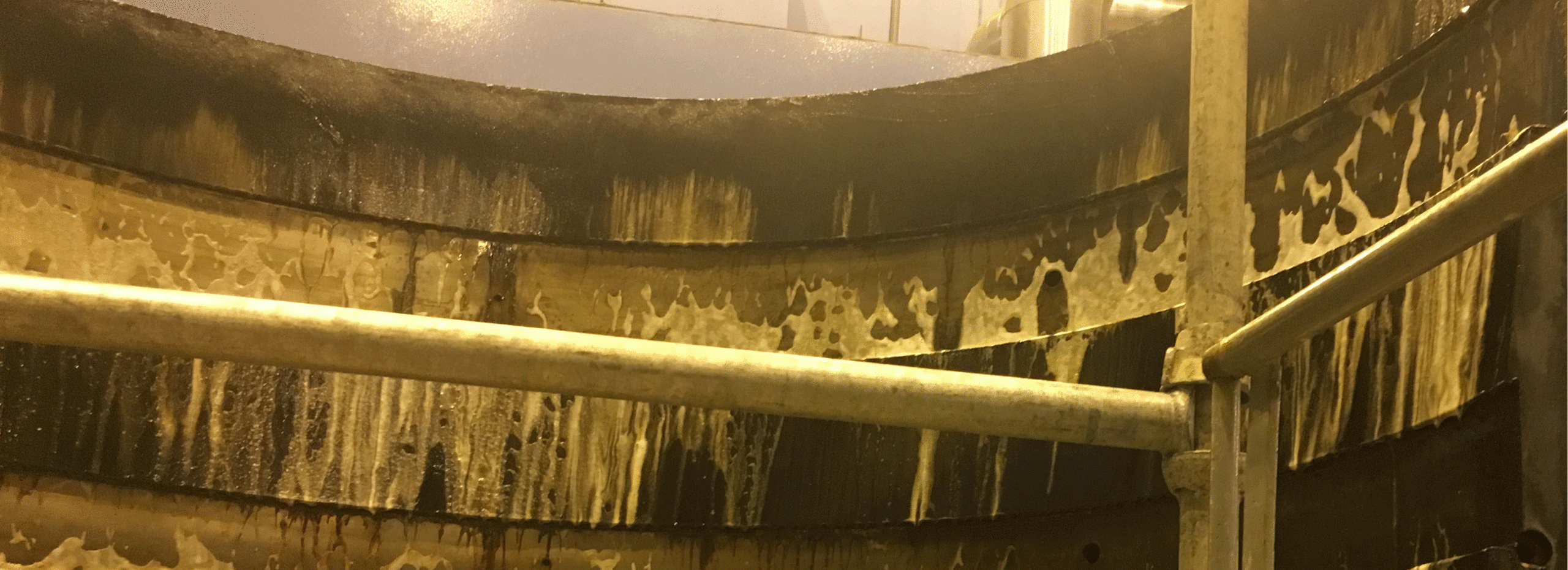 HRSG Unit Turbine - Before Cleaning